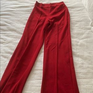 LaBanga red flare long pants
